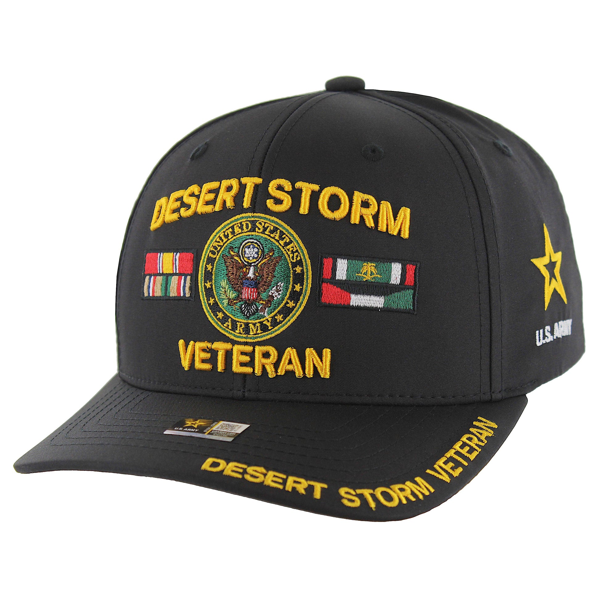 Officially licensed Army veteran baseball cap for men