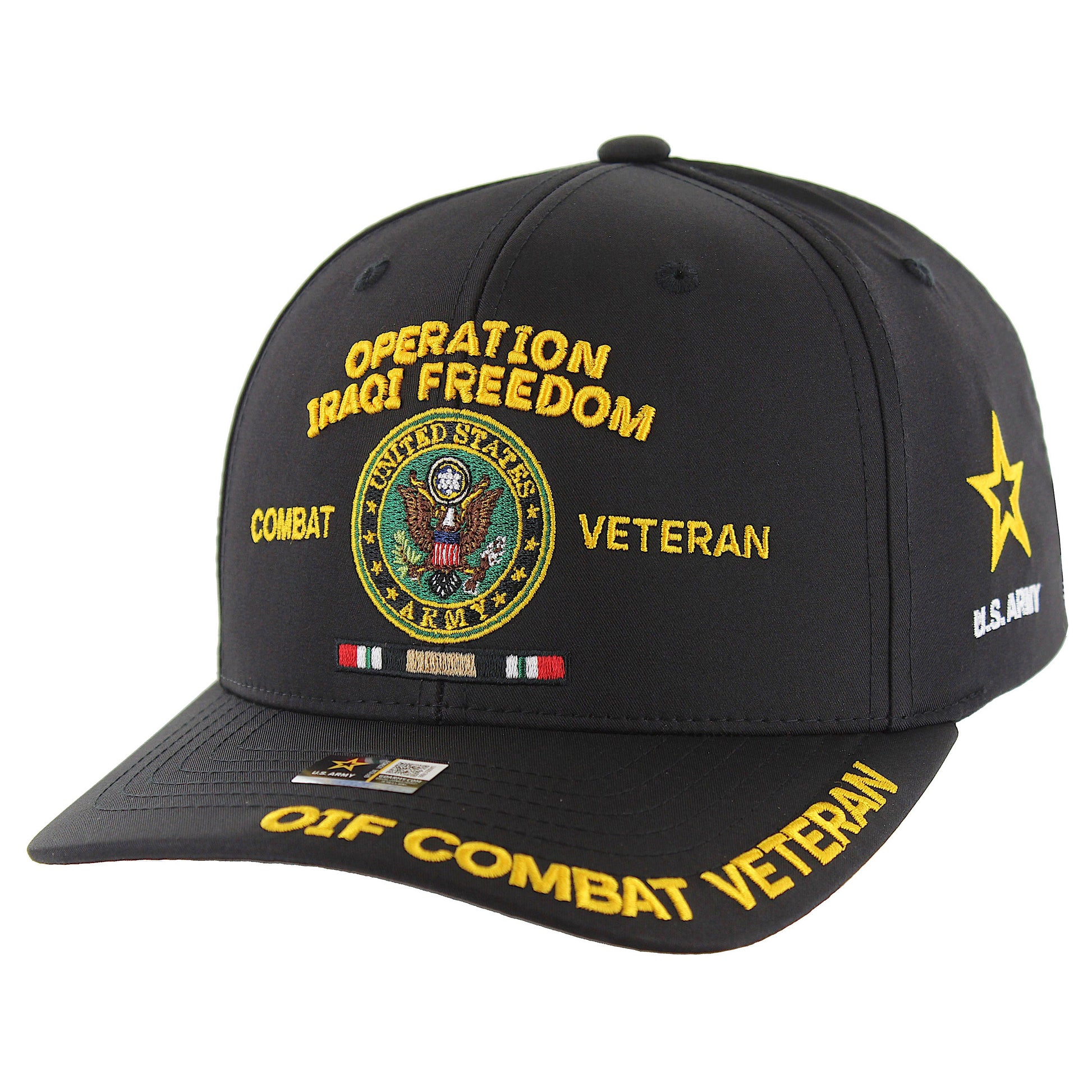 Officially licensed Army veteran baseball cap for men