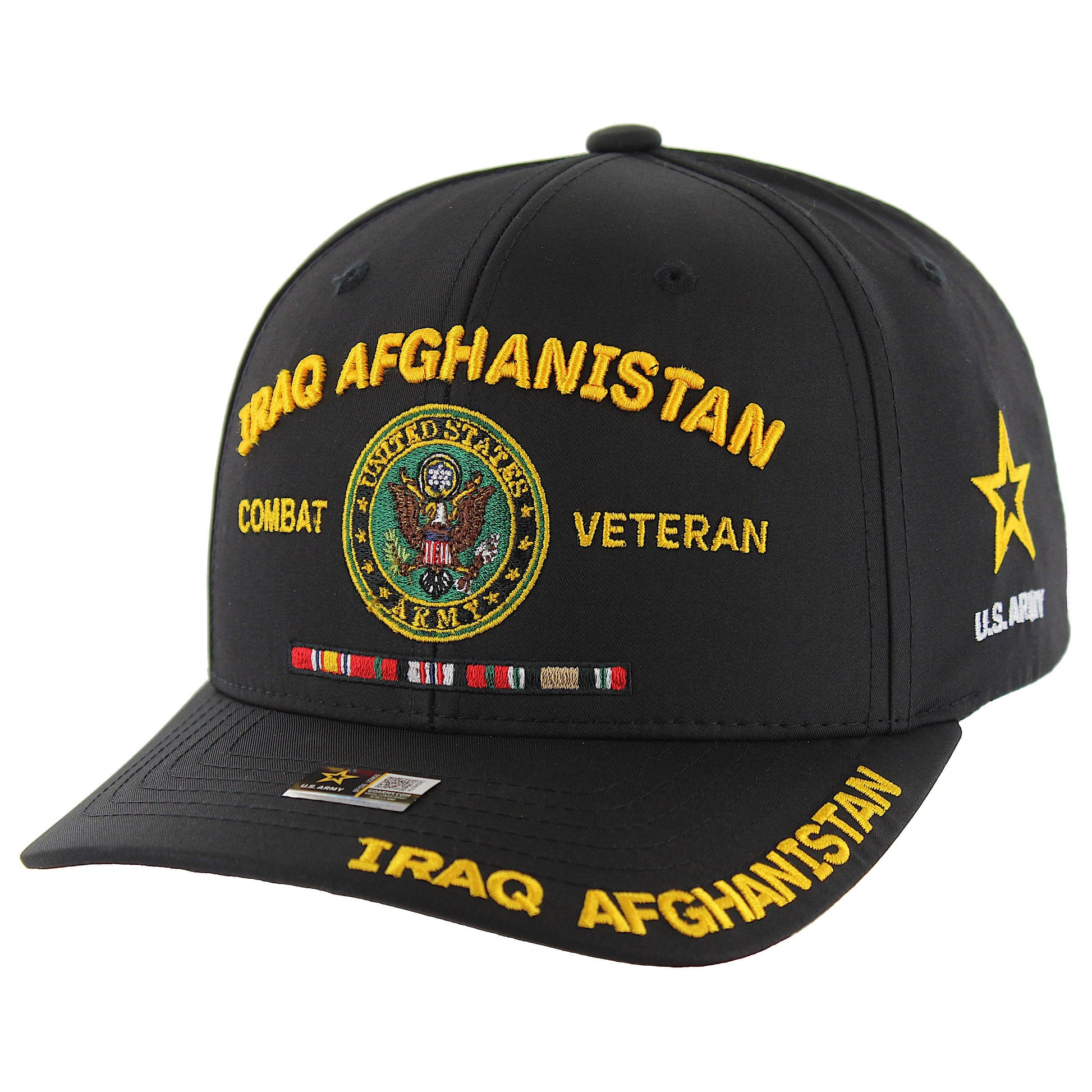 Officially licensed Army veteran baseball cap for men
