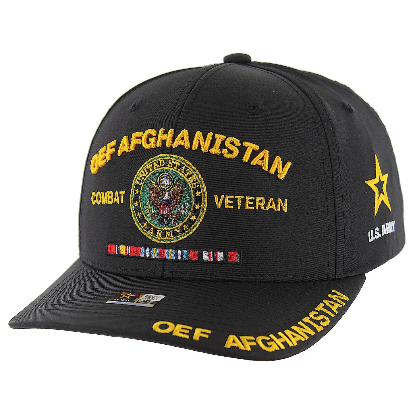 Officially licensed Army veteran baseball cap for men