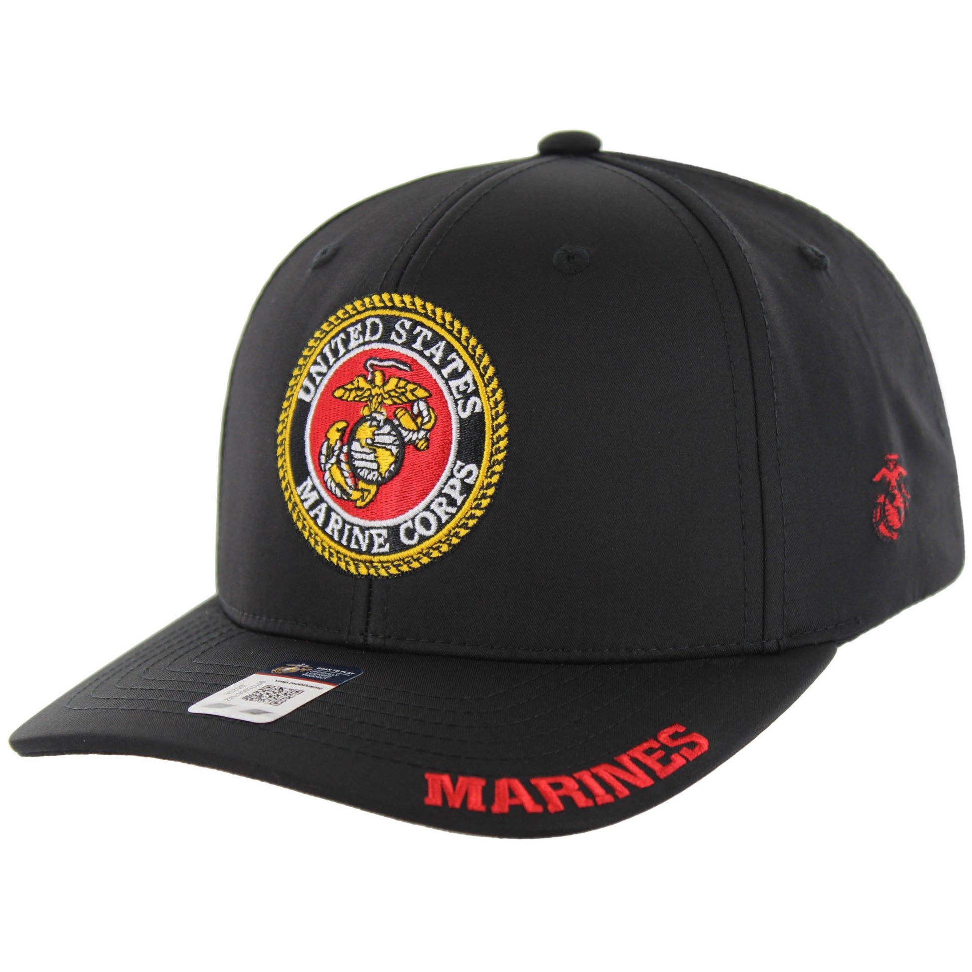 Officially licensed Marine Corps veteran baseball cap for men