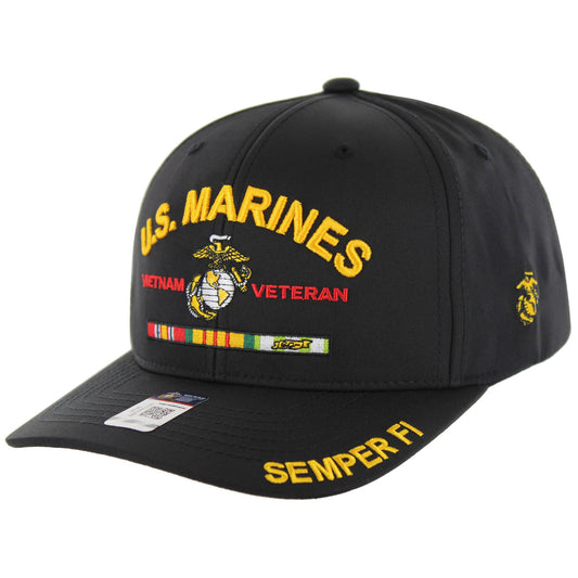 Officially licensed Marine Corps veteran baseball cap for men