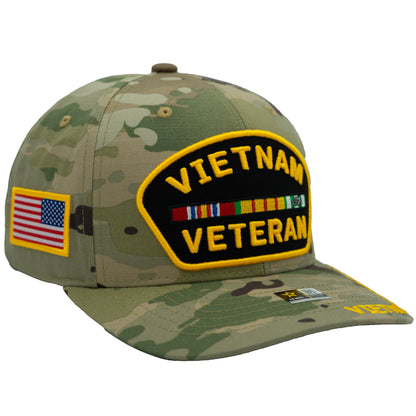U.S. ARMY CAP, CAMO VIETNAM VETERAN
